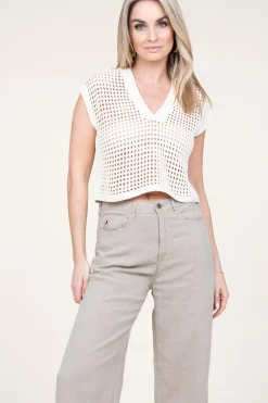 Openwork Spencer Nubia | Natural... | Liu Jo | Little Soho