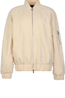 Oversized Bomber Jacket Freya | Natural... | Patrizia Pepe | Little Soho