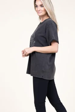 Oversized Logo T-Shirt Outline | Black... | Co'Couture | Little Soho