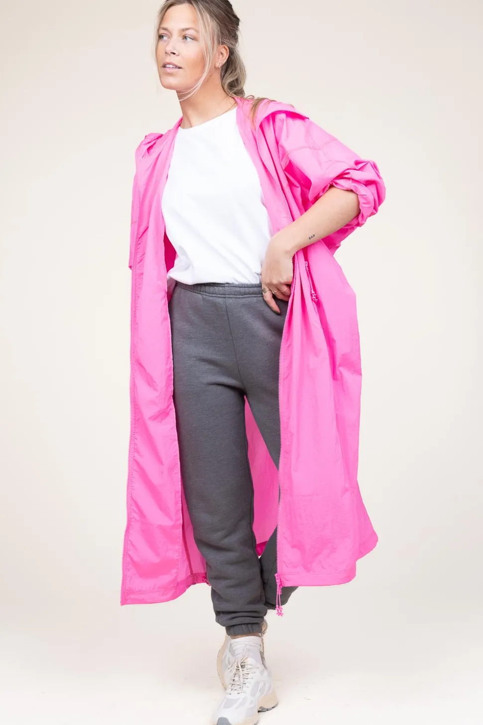 Oversized Raincoat Ikino | Pink... | American Vintage | Little Soho