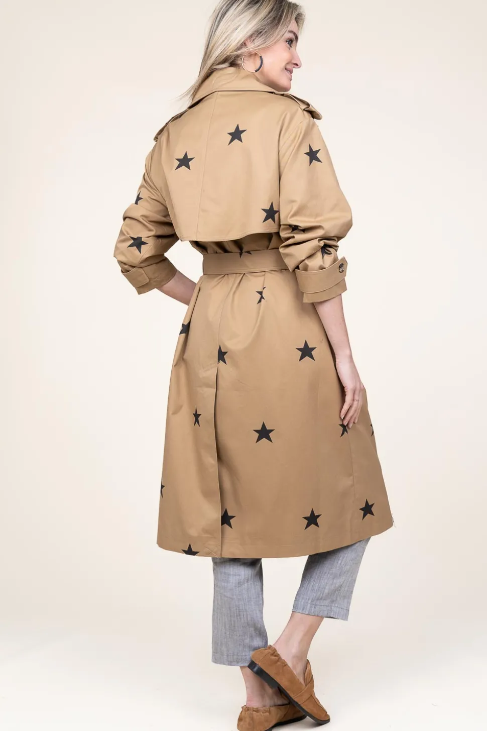 Oversized Trenchcoat Mathilda | Camel... | Berenice | Little Soho