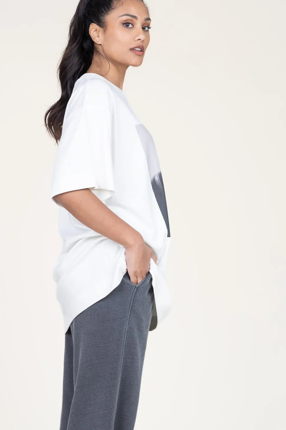 Oversized T-Shirt Muse | Natural... | Copenhagen Muse | Little Soho