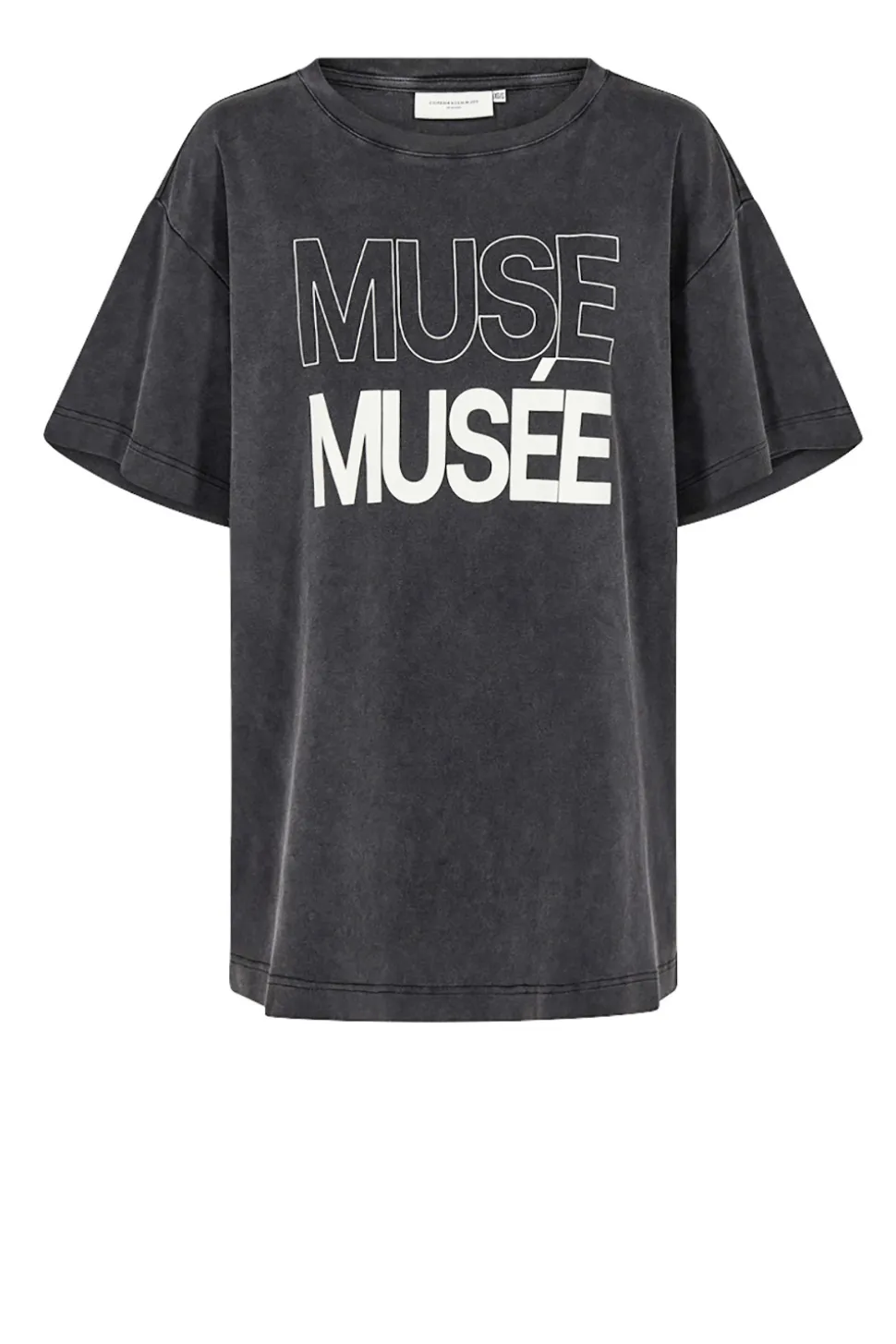 Oversized T-Shirt With Logo Muse | Black... | Copenhagen Muse | Little Soho