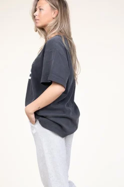 Oversized T-Shirt With Logo Muse | Black... | Copenhagen Muse | Little Soho