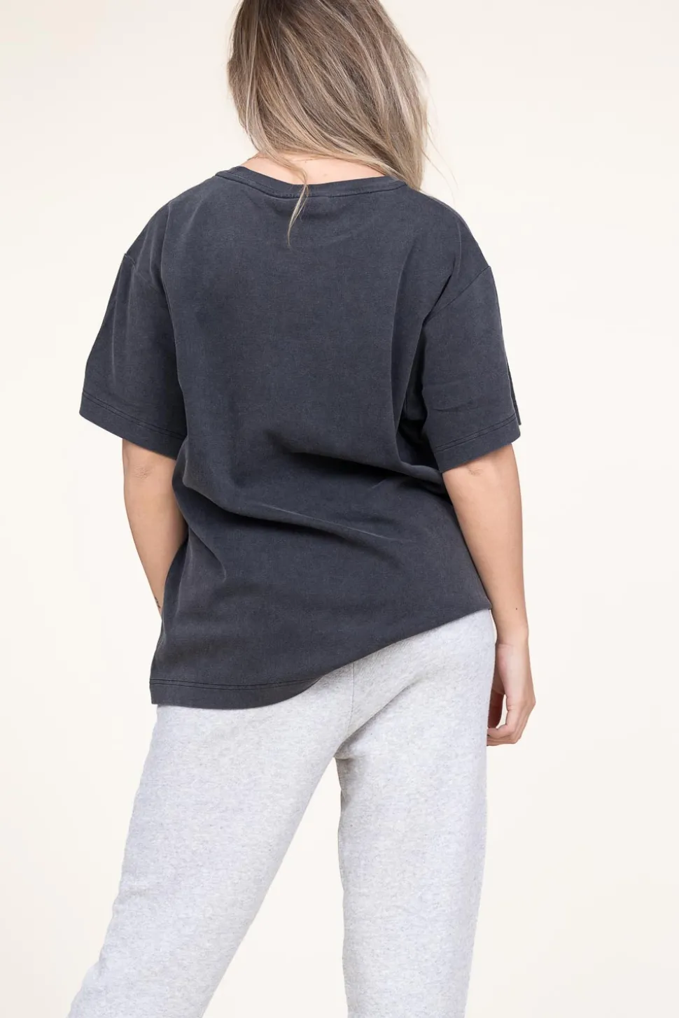 Oversized T-Shirt With Logo Muse | Black... | Copenhagen Muse | Little Soho