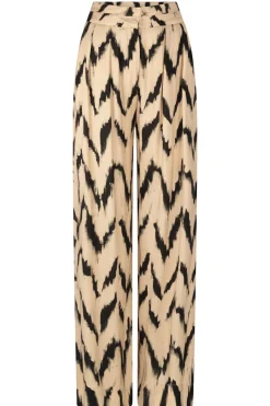 Pants With Print Frederique | Natural... | Aaiko | Little Soho