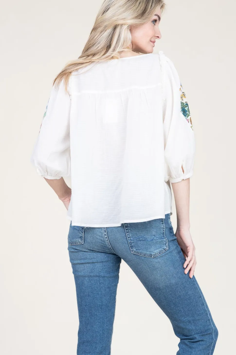 Patchwork Top Howard | Natural... | Louizon | Little Soho