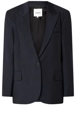 Pinstripe Oversized Blazer Payne | Blue... | Ba&Sh | Little Soho