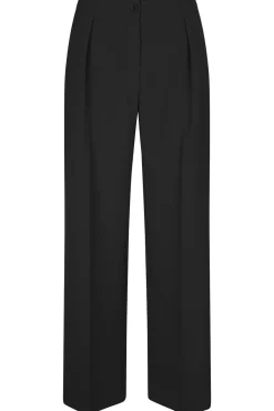 Pleated Trousers Fique | Black... | Second Female | Little Soho