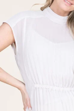 Plisse Top Penelope | Natural... | Dante 6 | Little Soho