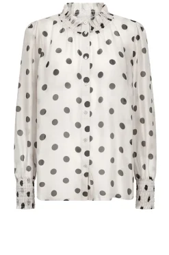 Polkadot Blouse Drew | Black & White... | Co'Couture | Little Soho