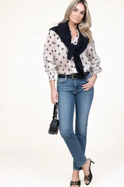 Polkadot Blouse Drew | Black & White... | Co'Couture | Little Soho