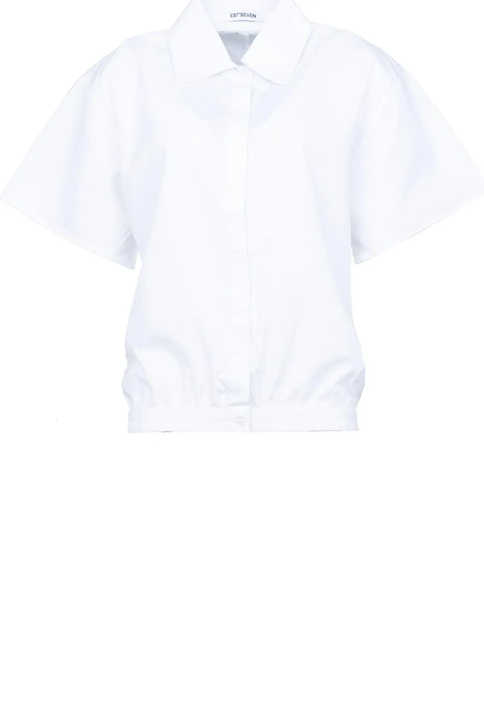 Poplin Blouse Syarah | White... | Est'Seven | Little Soho