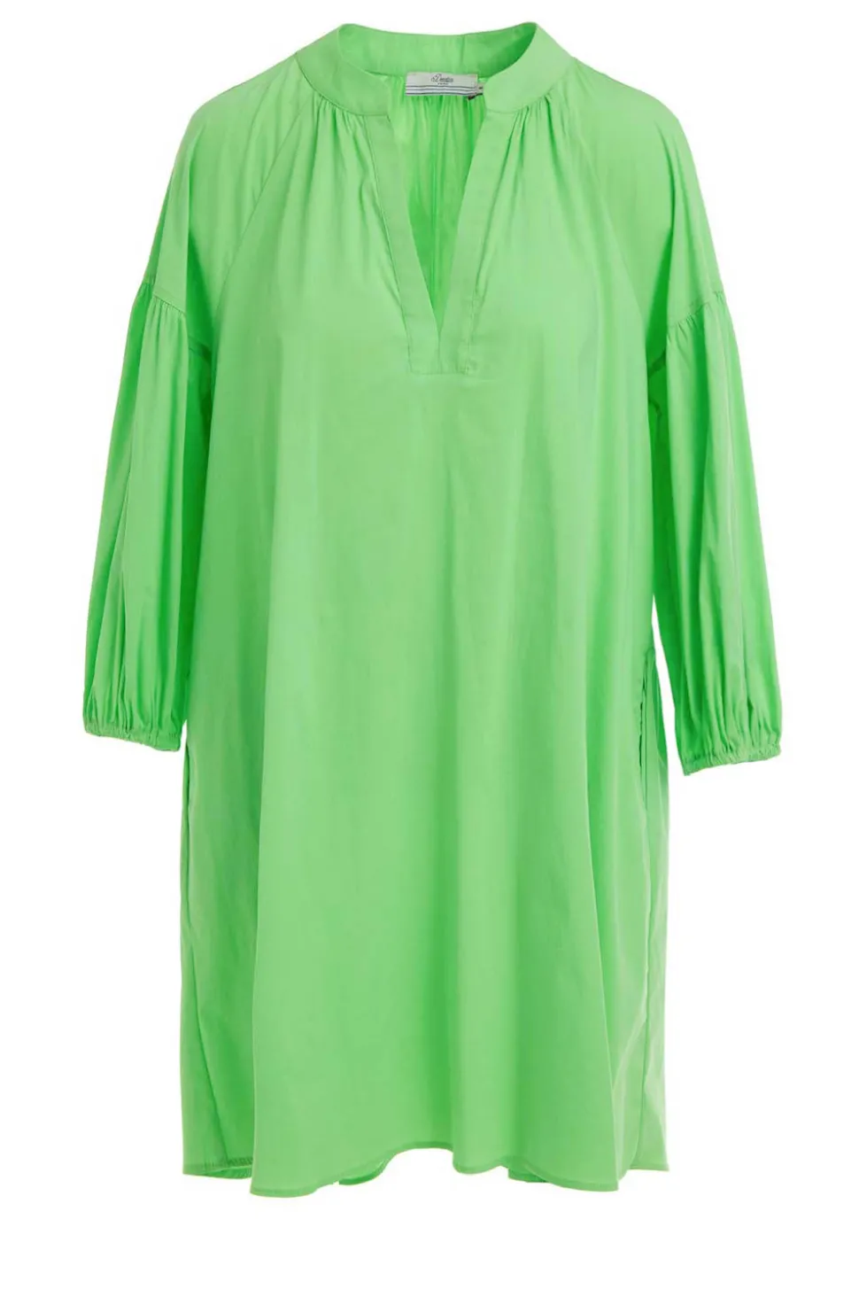 Poplin Dress Izoldi | Green... | Devotion | Little Soho