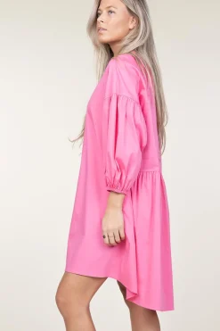 Poplin Dress Izoldi | Pink... | Devotion | Little Soho