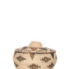 Printed Rattan Basket Abbey - Small | Natural... | Little Soho Living | Little Soho