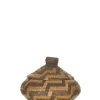 Printed Rattan Basket Grace - Small | Brown... | Little Soho Living | Little Soho