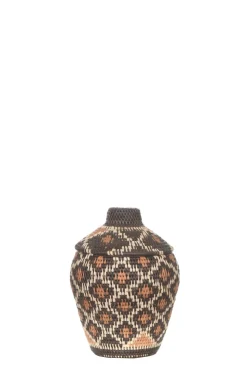 Printed Rattan Basket Ruby - Small | Multi... | Little Soho Living | Little Soho