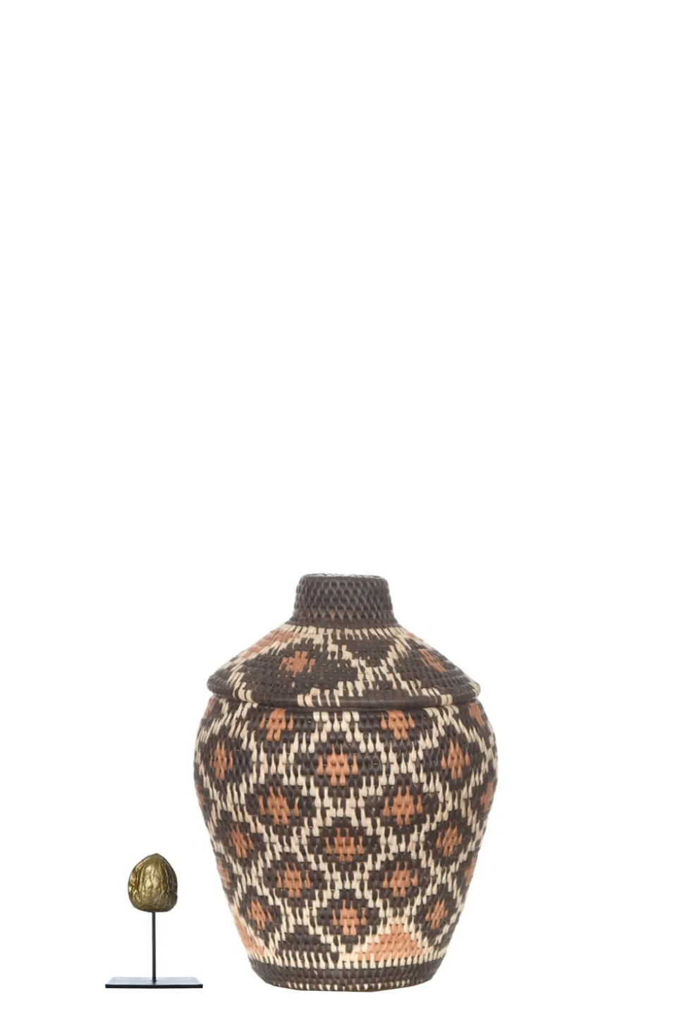 Printed Rattan Basket Ruby - Small | Multi... | Little Soho Living | Little Soho