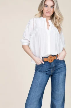 Rayon Blouse Lilana | White... | Lollys Laundry | Little Soho