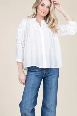 Rayon Blouse Lilana | White... | Lollys Laundry | Little Soho