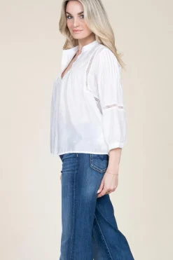 Rayon Blouse Lilana | White... | Lollys Laundry | Little Soho