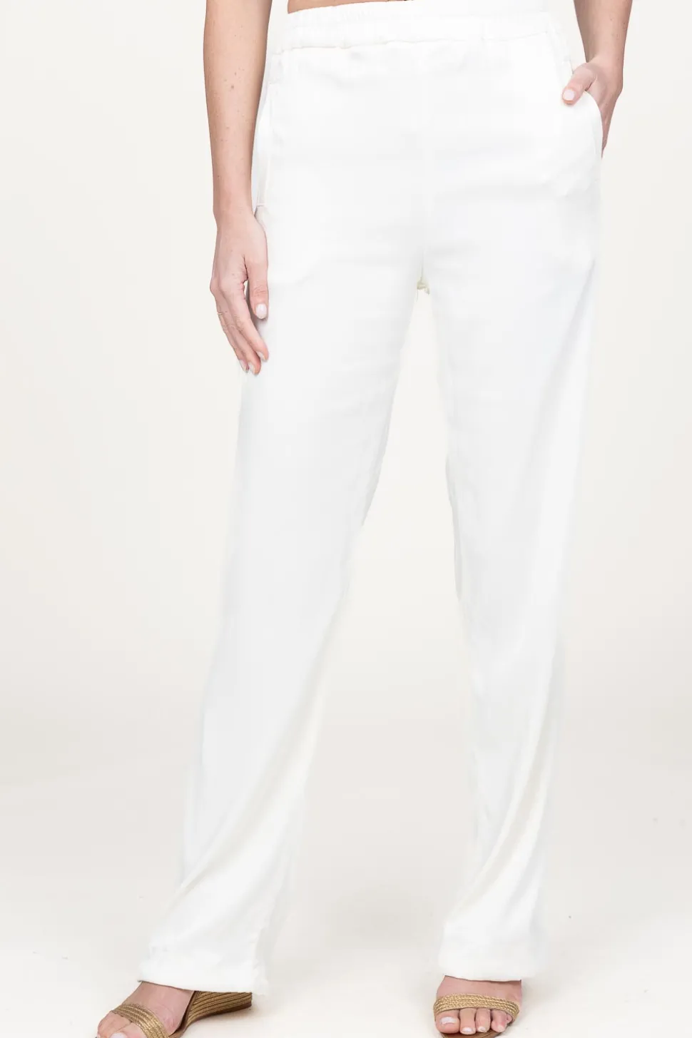 Rayon Pants Rosy | Nautral... | Lois Jeans | Little Soho