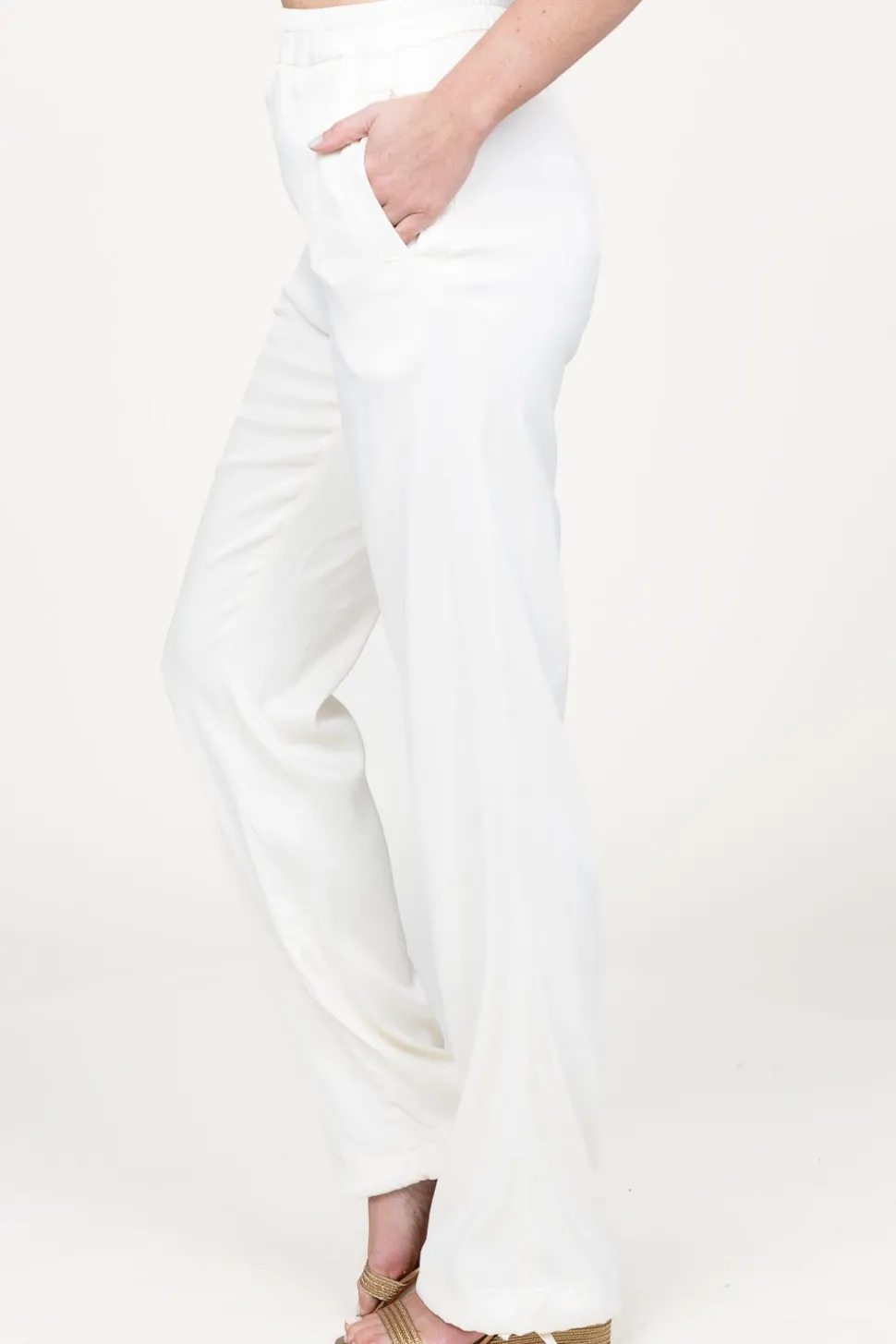 Rayon Pants Rosy | Nautral... | Lois Jeans | Little Soho