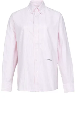 Recycled Cotton Blouse The Oxford | Pink... | Mercer | Little Soho