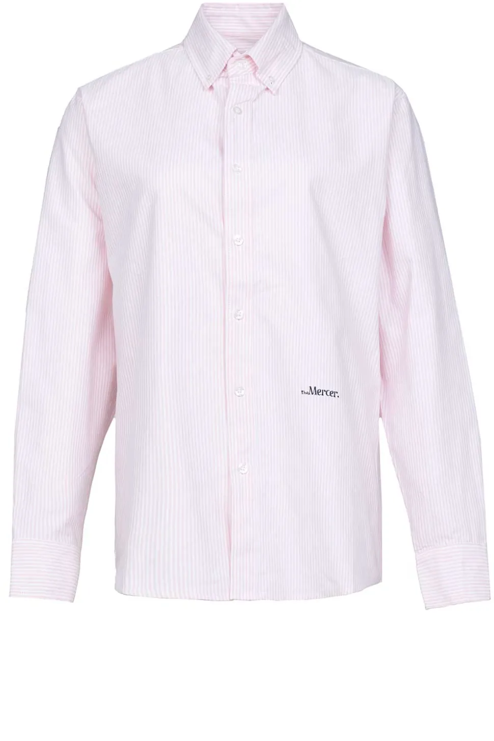 Recycled Cotton Blouse The Oxford | Pink... | Mercer | Little Soho