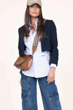Recycled Cotton Blouse The Oxford | Blue... | Mercer | Little Soho