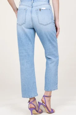 Regular Waist Boyfriend Jeans Boy | Blue... | Liu Jo | Little Soho