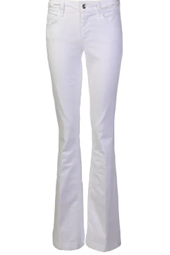 Regular Waist Flared Jeans Beat L30 | White... | Liu Jo | Little Soho