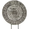 Round Ornament On A Stand Lewis | Black... | Little Soho Living | Little Soho