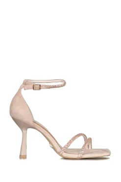 Sandals With Heel Lola | Light Gold... | Rinascimento | Little Soho