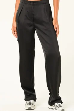 Satin Cargo Pants Harlow | Black... | Dante 6 | Little Soho
