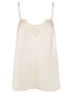 Satin Look Top Noma | Natural... | Second Female | Little Soho