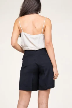 Satin Look Top Noma | Natural... | Second Female | Little Soho