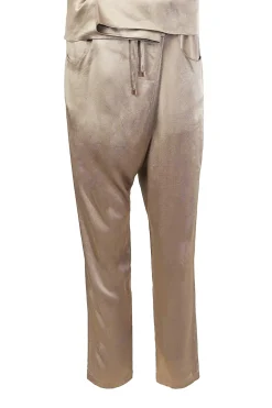 Satin Pants Salsa | Green... | Mes Demoiselles | Little Soho