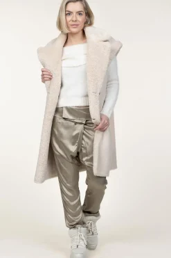 Satin Pants Salsa | Green... | Mes Demoiselles | Little Soho