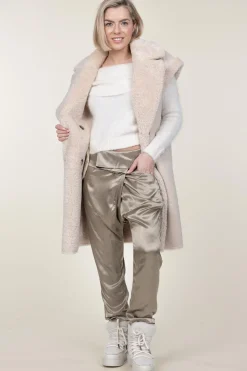 Satin Pants Salsa | Green... | Mes Demoiselles | Little Soho