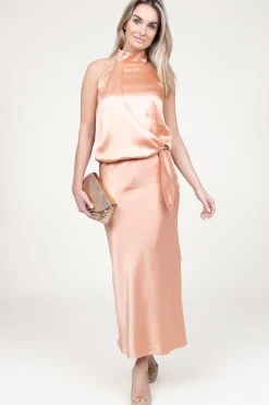 Satin Skirt Barcelona | Blush... | March23 | Little Soho
