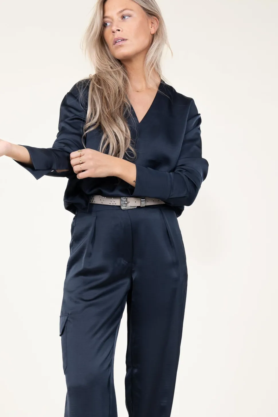 Satin Top Bodil | Blue... | Dante 6 | Little Soho