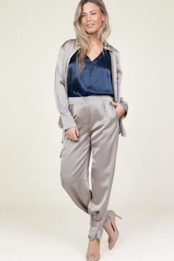 Satin Top Monte Carlo | Blue... | Greek Archaic Kori | Little Soho