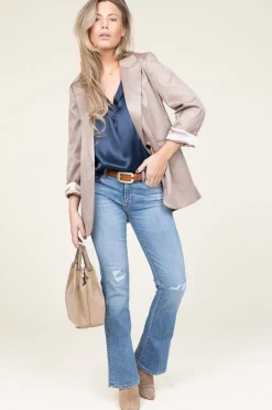 Satin Top Monte Carlo | Blue... | Greek Archaic Kori | Little Soho