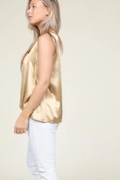 Satin Top Monte Carlo | Gold... | Greek Archaic Kori | Little Soho
