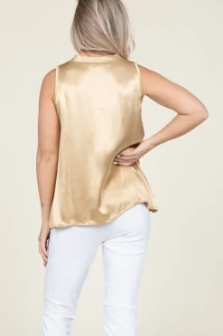 Satin Top Monte Carlo | Gold... | Greek Archaic Kori | Little Soho