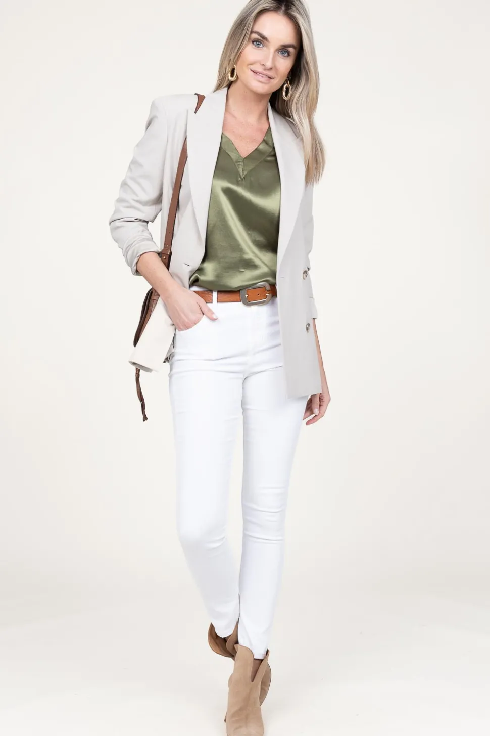 Satin Top Monte Carlo | Green... | Greek Archaic Kori | Little Soho