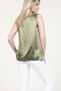 Satin Top Monte Carlo | Green... | Greek Archaic Kori | Little Soho