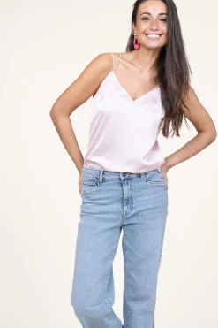 Satin Top Obu | Pink... | Dante 6 | Little Soho